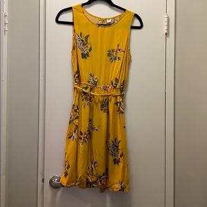 Old Navy mustard dress